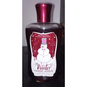 Winter Candy Apple Shower Gel Bath and Body Works 10oz